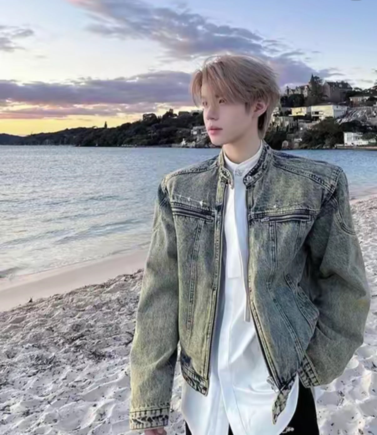 Denim jacket(Anchor development)