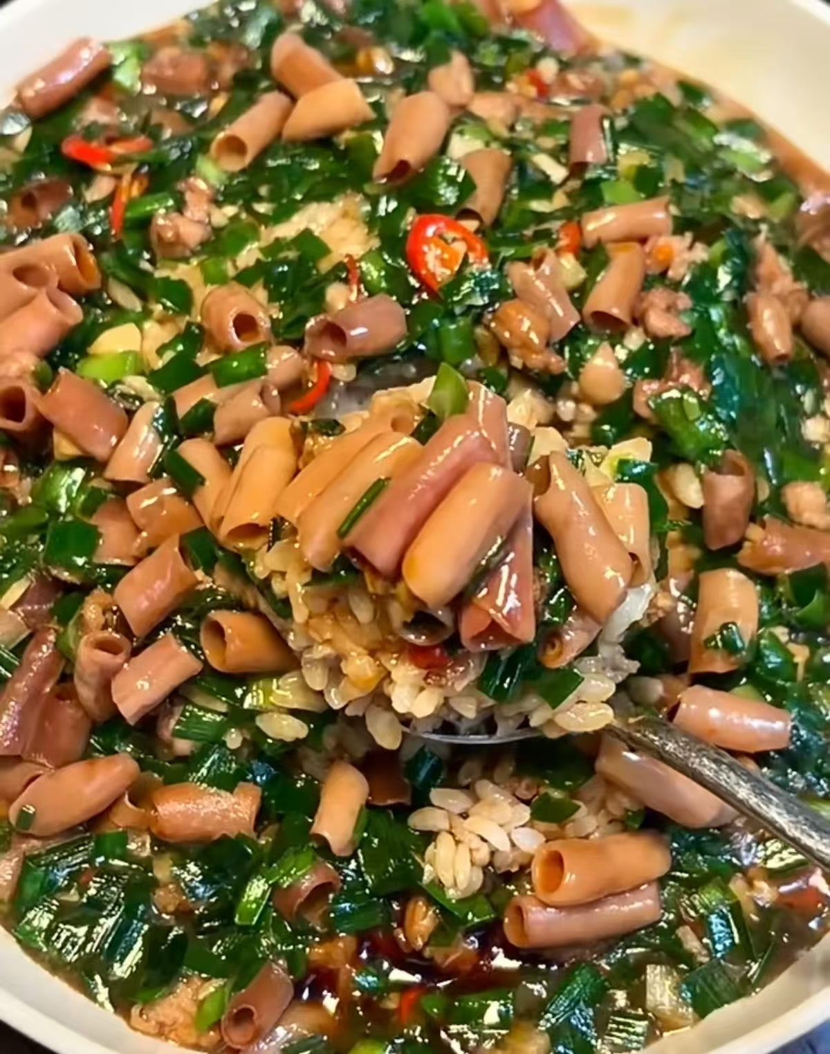 Sea sausage rice  (Anchor development)