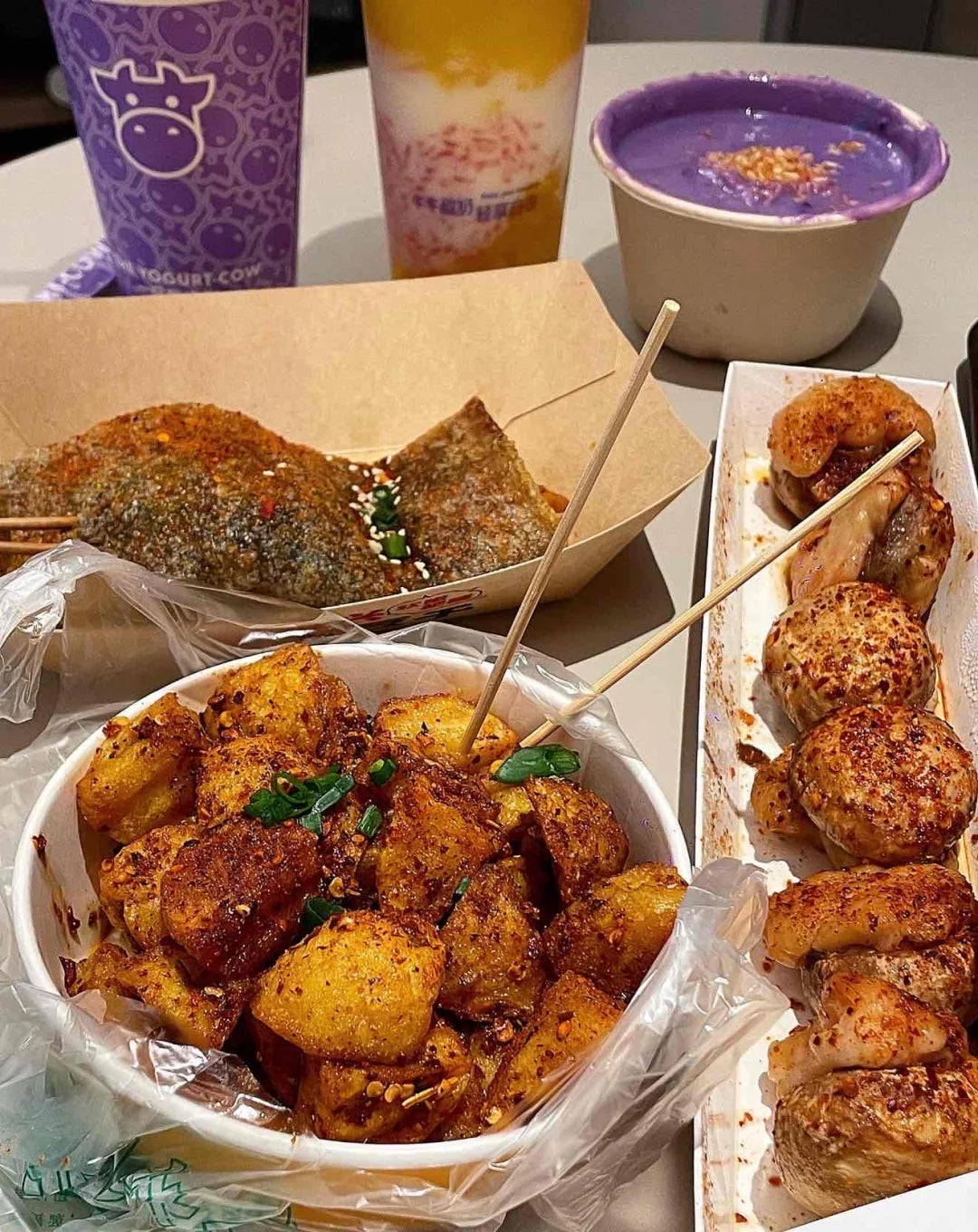 Spicy and numbing potatoes(Anchor development)