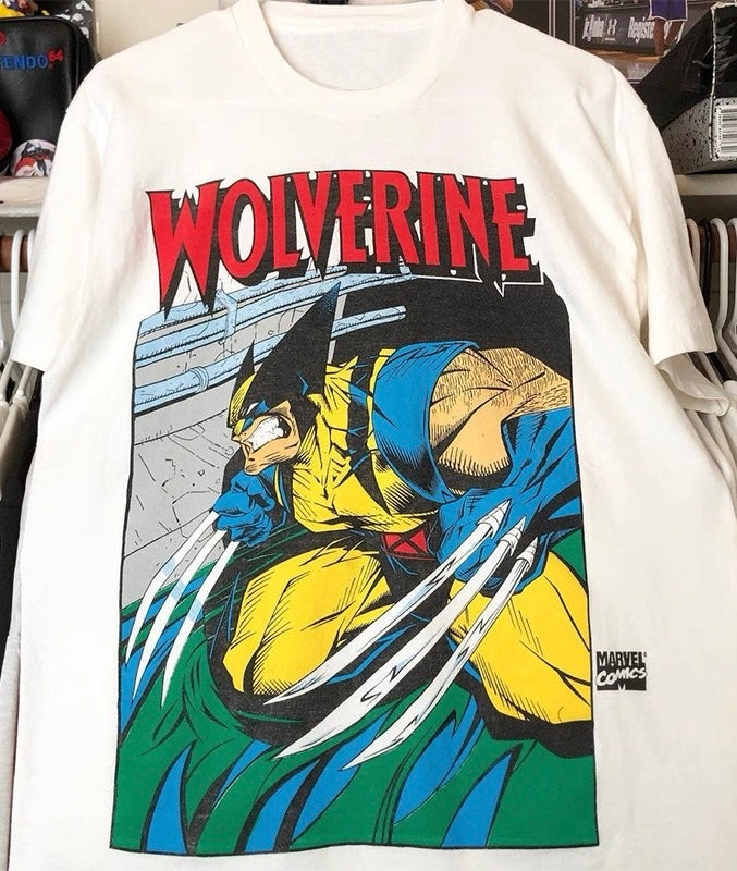 Superhero comic short-sleeve(Anchor development)